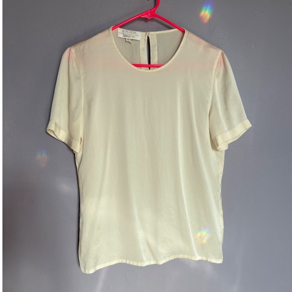 Escada Tops - VTG Silk Blouse Luxury Femme Boss Office Escada Exclusive Neiman Marcus Small
